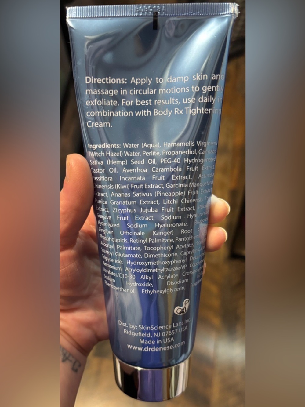 Body Rx Skin Exfoliator - Blue - Picture 4 of 5